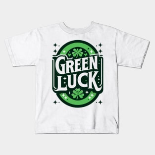Green Luck Kids T-Shirt